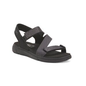 RYKA Black Manifest Sport Sandals